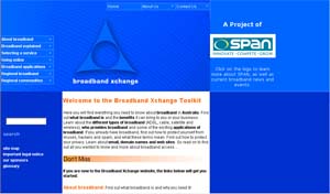 Visit the Broadband Xchange website