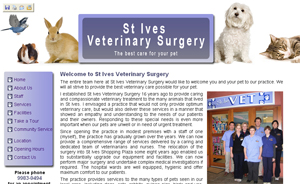 Visist the St Ives Vet website